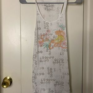 Multiple tank tops, multicolored